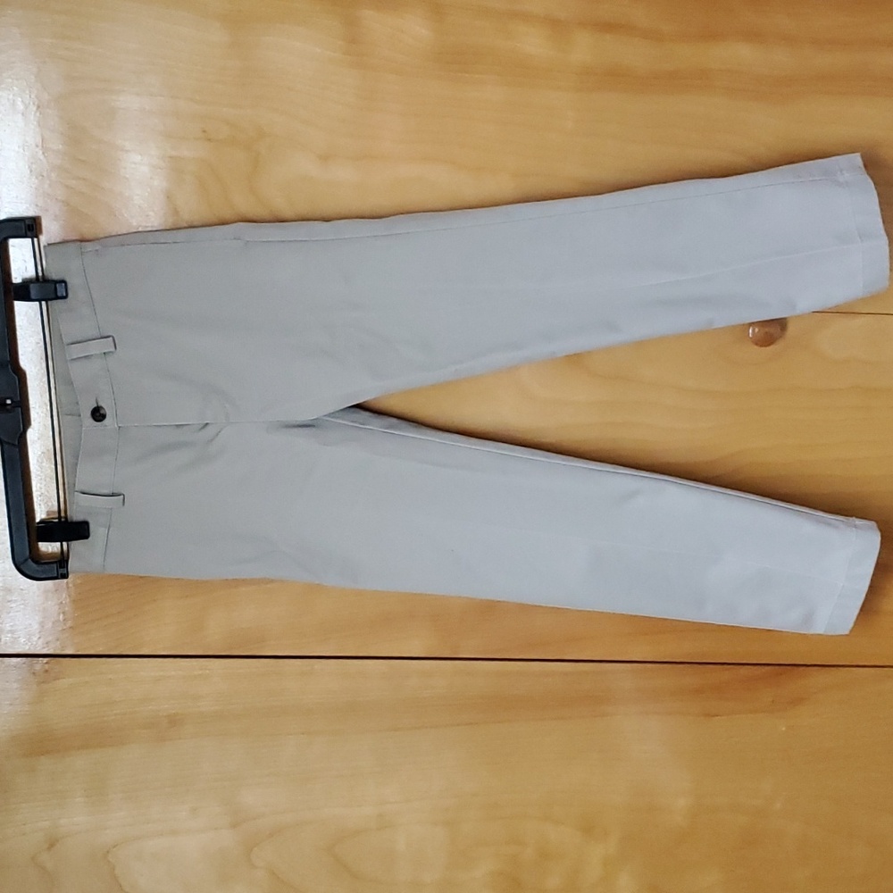 Boys Brooks Brothers cotton twill pants size 8 adjustable waist excellent cond